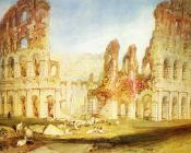 约瑟夫玛罗德威廉透纳 - Rome,The Colosseum